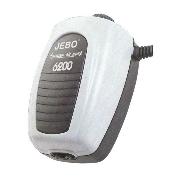 Компрессор JEBO 6800двухканальный,3,5Вт, 2*4л/мин( макс.объем аквар.700л)