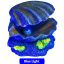 Декорация флуоресцирующая GloFish Ракушка(8*7,5*8 см)