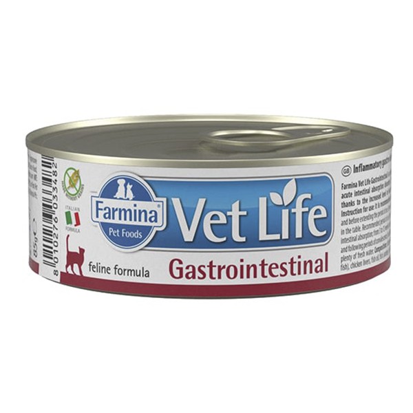 Farmina Vet Life конс д/кош Gastro-Intestinal / при заболеваниях ЖКТ 85гр