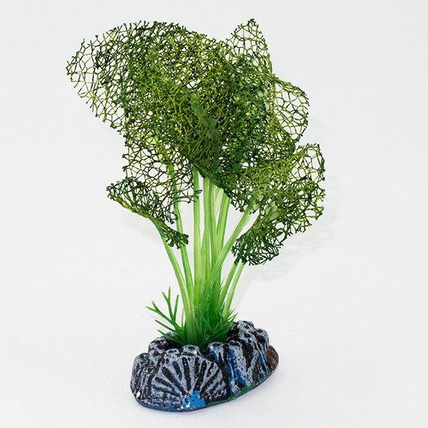 Растение аквариумное шелк.13см зеленое1371