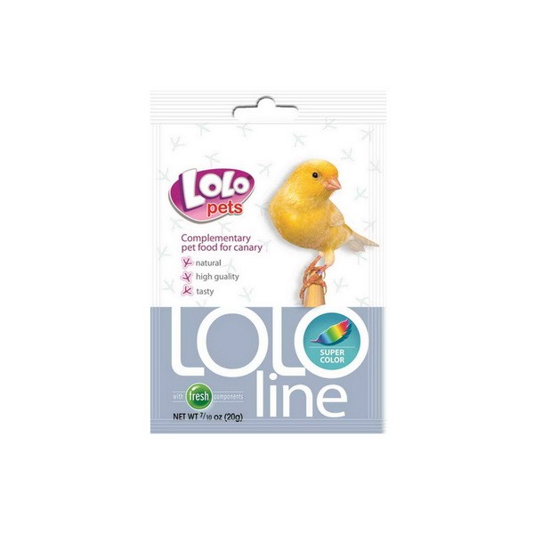 LoLo Pets Lololine д/канареек 20г ^Супер окраска^